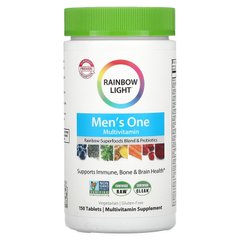 Rainbow Light, Men's One, мультивитамины для мужчин, 150 таблеток (RLT-10893), фото