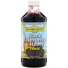 Сироп черной бузины, Black Elderberry, Dynamic Health, 237 мл (DNH-10032), фото