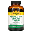Country Life, Комплекс фосфатидилхолина, 1200 мг, 200 мягких желатиновых капсул (CLF-04553)