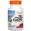 Doctor's Best, высокоусвояемый коэнзим Q10 с BioPerine, 100 мг, 120 вегетарианских капсул (DRB-00188)