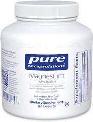 Pure Encapsulations, магній гліцинат, 120 мг, 180 капсул (PE-00175), фото