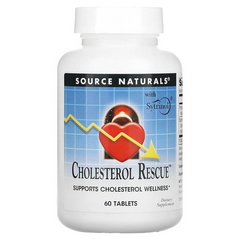 Source Naturals, Помощь при холестерине 60 таблеток (SNS-01781), фото