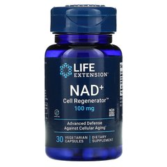 Life Extension, регенератор NAD и клеток, 100 мг, 30 вегетарианских капсул (LEX-19043), фото