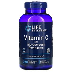 Life Extension, Витамин C с фитосомами биокверцетина, 60 вегетарианских таблеток (LEX-22286), фото