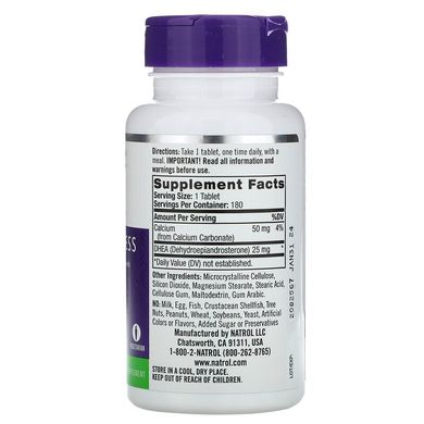 Natrol, ДГЕА, 25 мг, 180 таблеток (NTL-16115), фото