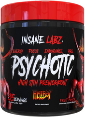 Insane Labz, Psychotic Hellboy, 35 порций, Fruit Punch, 247 г (INL-22883), фото