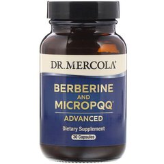 Dr. Mercola, Берберин и MicroPPQ, улучшенная формула, 30 капсул (MCL-01846), фото