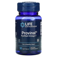 Life Extension, Provinal, очищена форма омега-7, 30 капсул (LEX-18123), фото