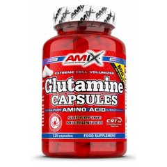 Amix, L-глютамин, 800 мг, 120 капсул (819365), фото