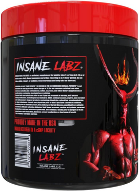Insane Labz, Psychotic Hellboy, 35 порцій, Fruit Punch, 247 г (INL-22883), фото