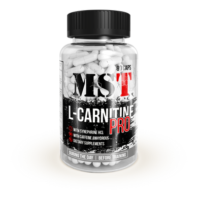 MST Nutrition, L-карнітин, L-Carnitine Pro, 90 капсул (MST-24471), фото