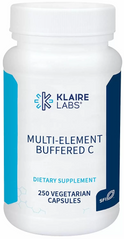 Вітамін С буферізованние, Multi-Element Buffered С, Klaire Labs, 250 капсул (KLL-12125), фото