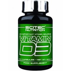 Scitec nutrition, Vitamin D3 250 таб (811569), фото