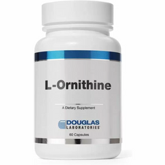 L-орнитин, L-Ornithine, Douglas Laboratories, 500 мг, 60 капсул (DOU-00641), фото