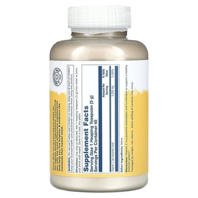 Витамин С, Vitamin C, Solaray, 5000 мг, порошок, 227 г (SOR-04495), фото
