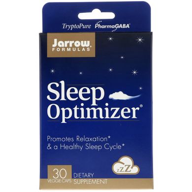Jarrow Formulas, Sleep Optimizer, 30 вегетеріанскіх капсул (JRW-29048), фото