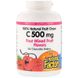 Natural Factors NFS-01336 Вітамін С жувальний, C 500 mg, Natural Factors, 180 цукерок (NFS-01336) 1