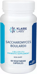 Пробиотики, Saccharomyces Boulardii, Klaire Labs, 60 капсул (KLL-77606), фото