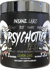 Insane Labz, Psychotic TEST, 30 порций, Lemon Lime, 288 г (INL-27490), фото