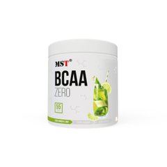 MST Nutrition, Комплекс амінокислот, BCAA Zero, смак огірок-лайм, 55 порцій, 330 г (MST-16063), фото