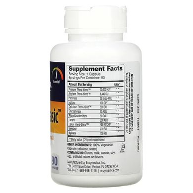 Enzymedica, Digest Basic, формула з основними ферментами, 90 капсул (ENZ-29010), фото
