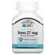 21st Century CEN-22690 21st Century, высокоэффективное железо, 27 мг, 110 таблеток, которые легко глотать (CEN-22690) 1