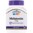 Мелатонин 5 мг, 21st Century Health Care, 120 таблеток (CEN-27087)