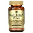 Solgar, Gentle Iron, 25 мг, 180 растительных капсул (SOL-01250)