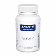 Харчова добавка, OptiFerin-C, Pure Encapsulations, 60 капсул (PE-02326), фото