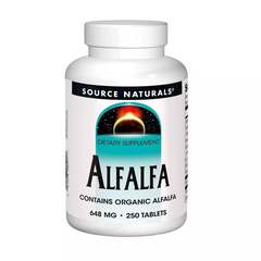 Source Naturals, Alfalfa (Люцерна), 648 мг, 250 таблеток (SNS-00201), фото