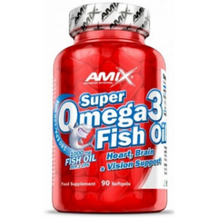 Amix, Супер Омега 3, 1000 мг, 180 гелевих капсул (819384), фото