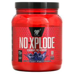 BSN, N.O.-Xplode, Legendary Pre-Workout, зі смаком кавуна, 1100 г (BSN-00157), фото