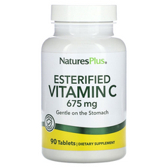 Вітамін С естеріфіцірованний, Esterified Vitamin C, Nature's Plus, 675 мг, 90 таблеток (NAP-02212), фото