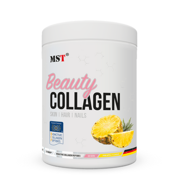 🍍MST Nutrition, Коллаген, Collagen Beauty Verisol®+ OptiMSM, ананас, 450 г (MST-16372), фото