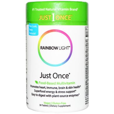 Комплекс витаминов, Rainbow Light, 30 таблеток, (RLT-10471), фото
