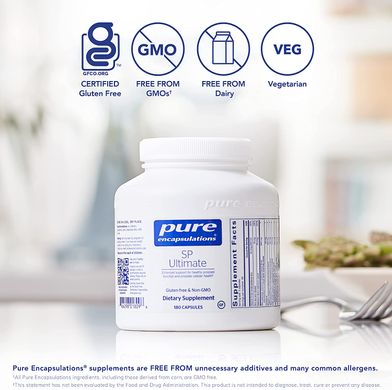 Pure Encapsulations, SP Ultimate, підтримка здоров'я простати, 180 капсул (PE-01809), фото