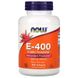 Now Foods NOW-00839 Now Foods, натуральний вітамін E-400, 268 мг, 250 капсул (NOW-00839) 1