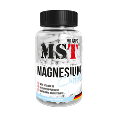 MST, Магний хелат + Витамин B6, 90 капсул (MST-16341), фото