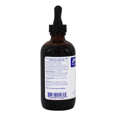 Цинк в рідкій формі, Zinc liquid, Pure Encapsulations, 15 мг, 120 мл (PE-01260), фото