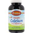 Carlson Labs, Кальций для детей, с натуральным ванильным вкусом, 250 мг, 120 жевательных таблеток (CAR-05084)