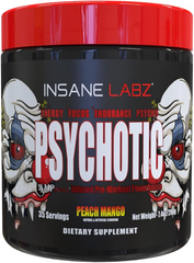Insane Labz, Psychotic, 35 порцій, Peach Mango, 208 г (INL-22912), фото