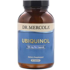 Dr. Mercola, убихінол, 100 мг, 90 капсул (MCL-01163), фото
