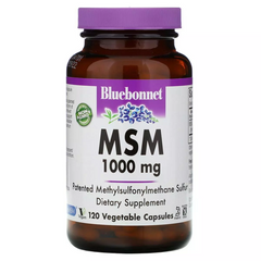 Bluebonnet Nutrition, МСМ, 1000 мг, 60 растительных капсул (BLB-00958), фото