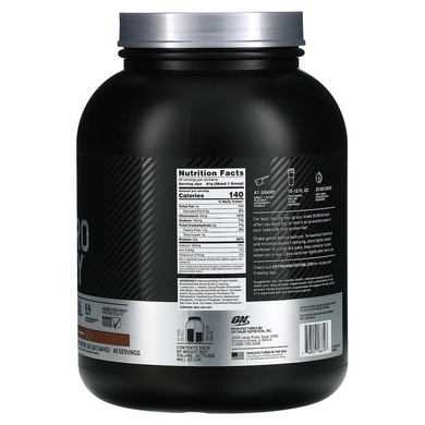 Optimum Nutrition, Platinum Hydrowhey, турбо-шоколад, 1590 г (OPN-06619), фото