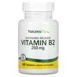 Nature's Plus, Вітамін B-2, 250 мг, 60 таблеток (NAP-01635)