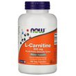 Now Foods, L-карнитин, 500 мг, 180 растительных капсул (NOW-00073), фото