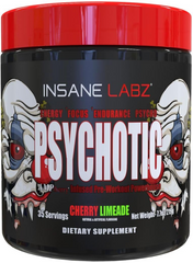 Insane Labz, Psychotic, 35 порций, Cherry Limeade, 219 г (INL-27460), фото