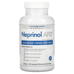 Arthur Andrew Medical, Neprinol AFD, улучшенная фибриновая защита, 500 мг, 150 капсул (AAM-00101), фото
