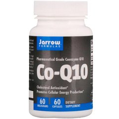 Коэнзим Q10 (Co-Q10), Jarrow Formulas, 60 мг, 60 капсул (JRW-06004), фото