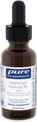 Pure Encapsulations, Аденоз / Гідрокси, B12 Liquid, рідина, 30 мл (PE-01734), фото